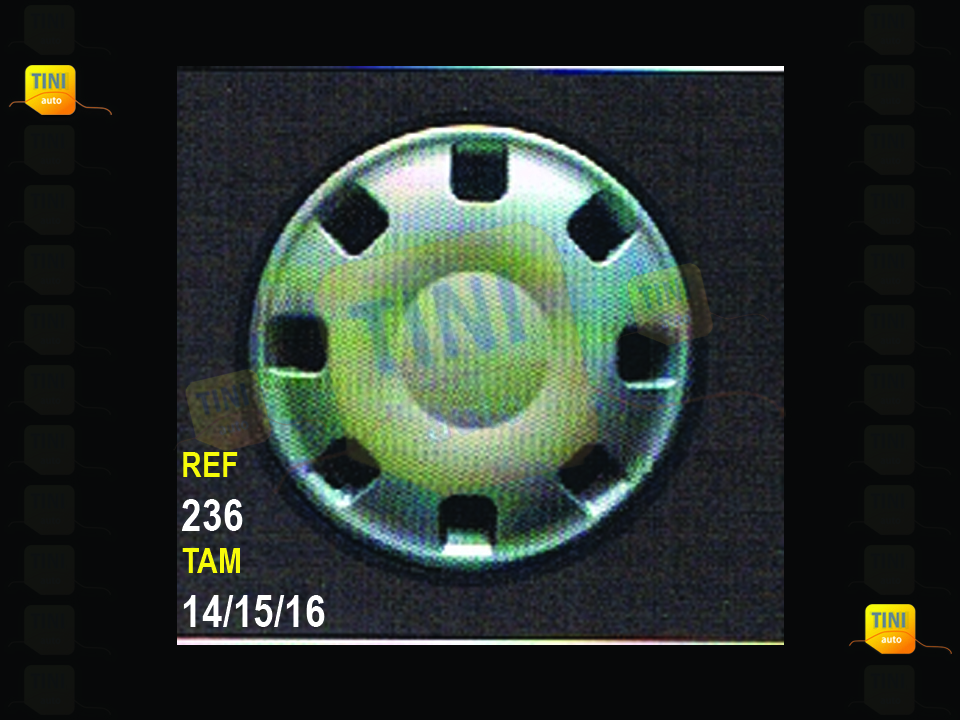 TAMPOES RODA 236 J15