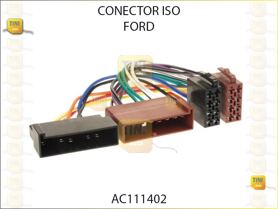 CONECTOR ISO FORD
