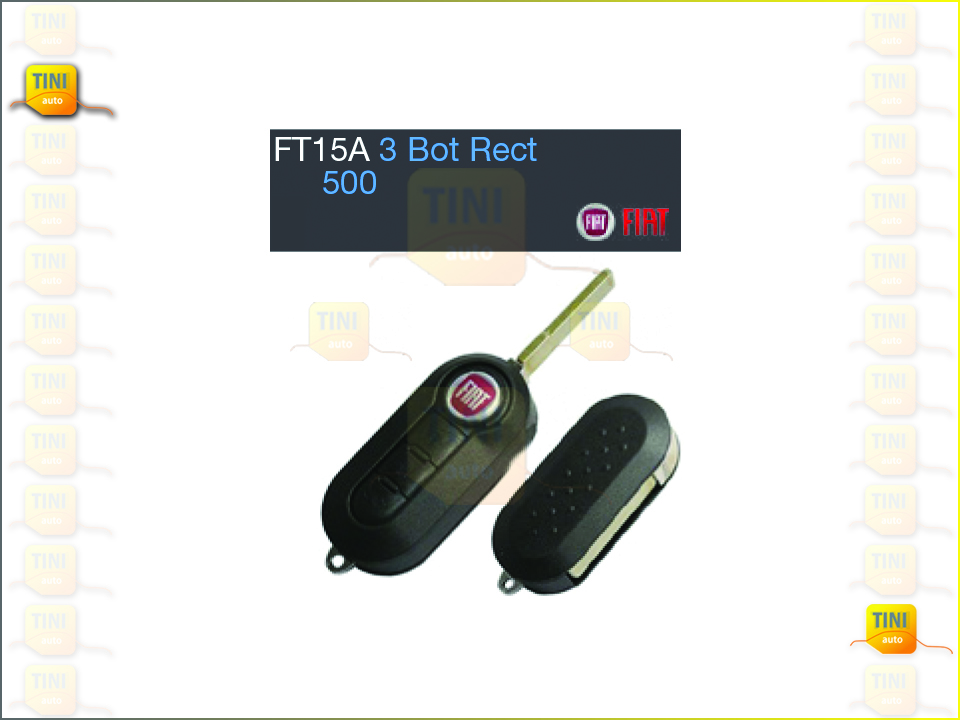 CAPA CHAVE FIAT 3 BOTÕES